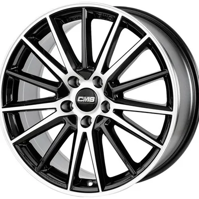 Felgi CMS c23 5x112 9x18 et44 diamond black gloss