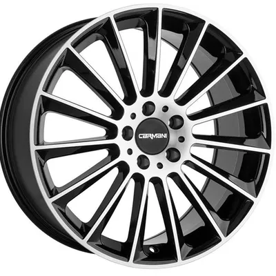 Felgi CARMANI 17 fritz 5x112 8.5x20 et48 black polish
