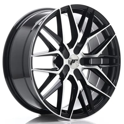 Jr wheels jr28 20x8,5 et35 5x114,3 gloss black machined