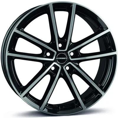 Felgi BORBET w 5x112 8x18 et40 black polished glossy