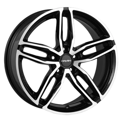 Felgi CARMANI 13 twinmax 5x112 9x20 et45 black polish
