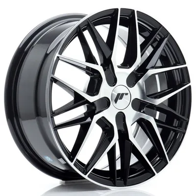 Felgi JAPAN RACING jr28 16x7 et20-40 blank gloss black machined face