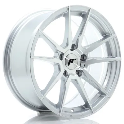 Felgi JAPAN RACING jr21 17x8 et35 5x100 silver machined