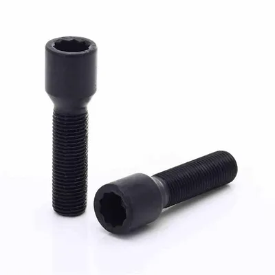 Zestaw 10 szt. śrub black torx 55mm 14x1,5 + klucz