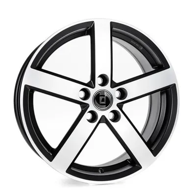 Felgi diewe eros 5x112 7.5x17 et30 black matt full polish
