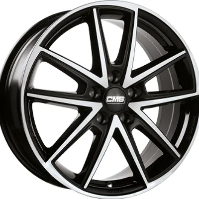 Felgi CMS c30 5x114 8x18 et45 gloss black polished