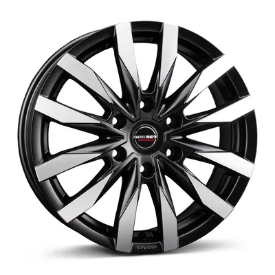 Felgi BORBET cw6 6x139.7 7.5x18 et30 black polished matt