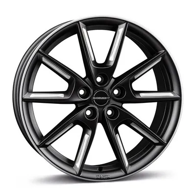 Felgi BORBET lx 5x108 8x19 et50 black matt silver spoke rim