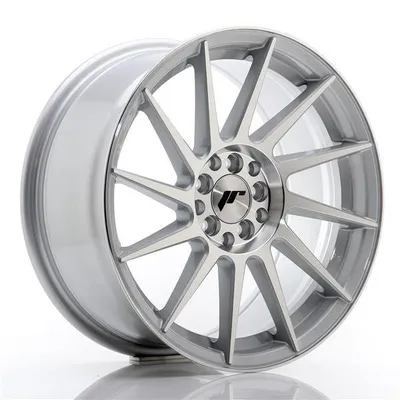 Felgi JAPAN RACING jr22 17x8 et35 4x100/114 silver mach
