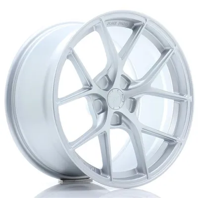 Felgi JAPAN RACING sl01 18x9.5 et25-38 5h blank matt silver