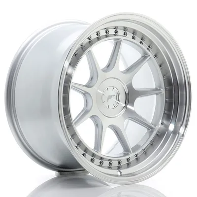 Felgi JAPAN RACING jr47 18x10.5 et15-22 5h blank silver machined face