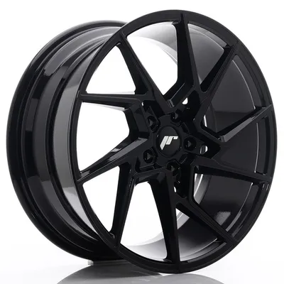 Jr wheels jr33 20x9 et35 5x120 glossy black