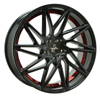 Felgi KESKIN kt20 5x112 8x18 et45 black painted red inside