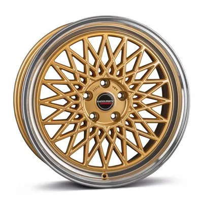 Felgi BORBET b 5x112 8x18 et45 gold rim polished