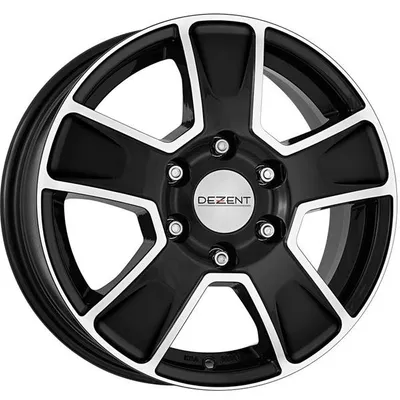 Felgi DEZENT van dark 5x112 6.5x16 et52 black polished