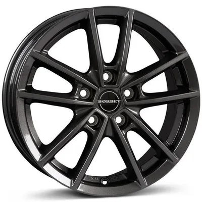 Felgi BORBET w 5x112 7x17 et43 mistral anthracite glossy
