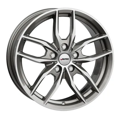 Felgi AUTEC bavaris 5x112 7x17 et54 titanium silver polished