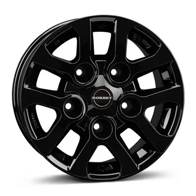 Felgi BORBET ld 5x165.1 8x16 et5 black glossy