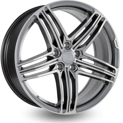 Felgi MAM 11 5x120 8.5x20 et35 titan grey front polish