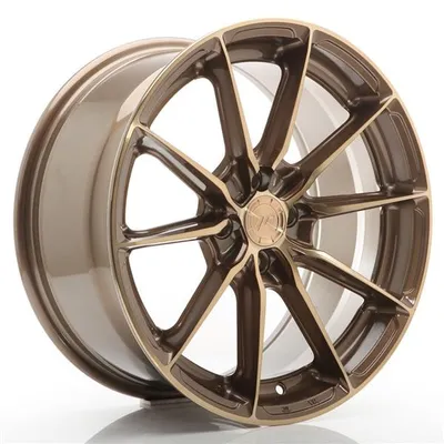 Felgi JAPAN RACING jr37 17x8 et40 4x100 platinum bronze