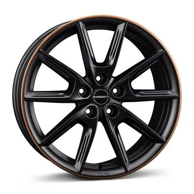 Felgi BORBET lx 5x112 8x19 et40 black matt rim cooper