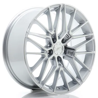 Felgi JAPAN RACING jr38 19x8.5 et45 5x112 silver machined face