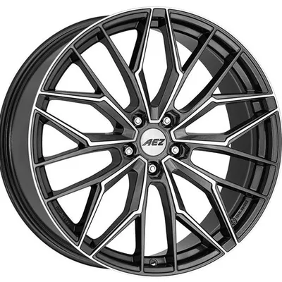 Felgi AEZ porto dark 5x112 8x20 et35 gunmetal polished