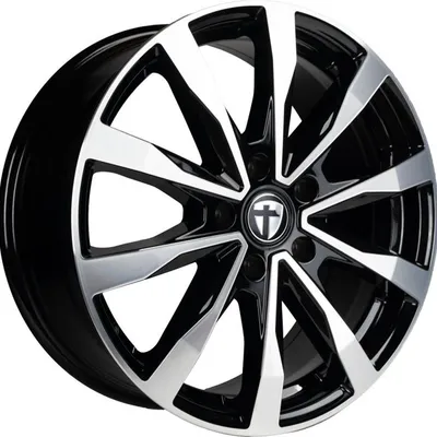 Felgi TOMASON tn28 5x130 7.5x18 et53 black polished