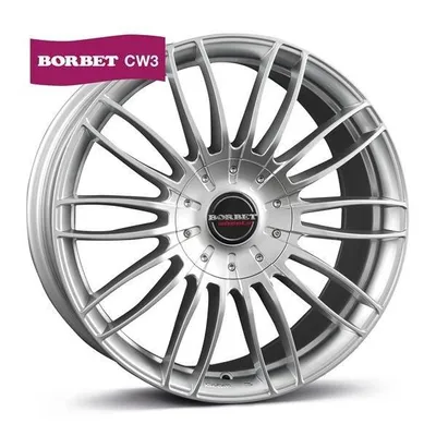 Felgi BORBET cw3 5x108 9x20 et45 sterling silver