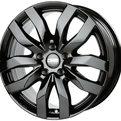 Felgi CMS c22 5x114.3 7.5x17 et37 black gloss