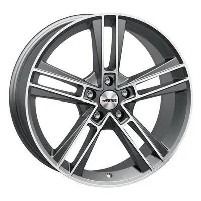 Felgi AUTEC rias 5x112 8.5x20 et48 titanium silver matt polished