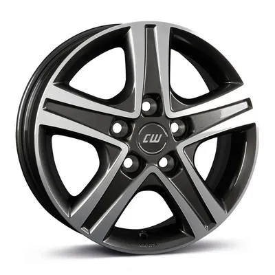 Felgi BORBET cwd 5x112 7x17 et51 mistral anthracite glossy polished