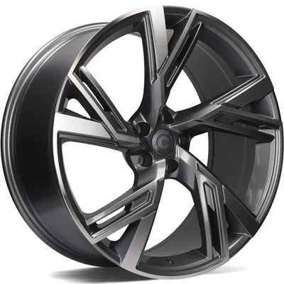 Felgi CARBONADO rich 5x112 8x18 et35 anthracite front polished