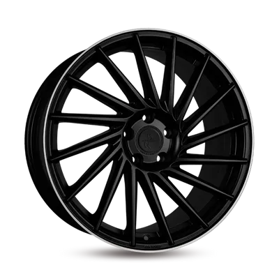 Felgi KESKIN kt17 5x112 8x18 et45 black lip polish