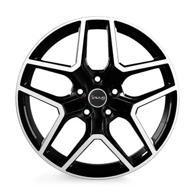 Felgi avus ac-519 5x114 7x17 et35 black polished