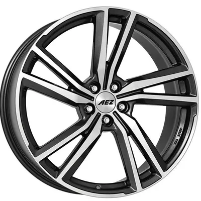 Felgi AEZ north dark 5x112 8.5x21 et39 gunmetal polished