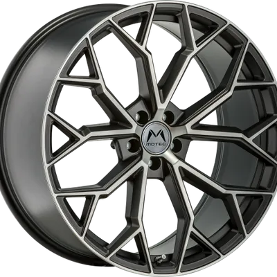 Felgi MOTEC bull 5x112 8.5x19 et45 grey polished