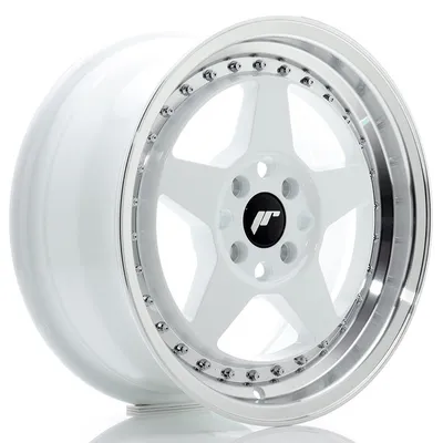 Felgi JAPAN RACING jr6 16x7 et35 4x100 white w/machined lip