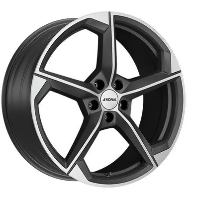 Felgi RONAL r66 5x112 8x19 et28 orbit grey matt front diamond cut