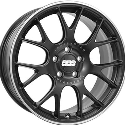 Felgi BBS chr 5x130 10x19 et38 matt black polished