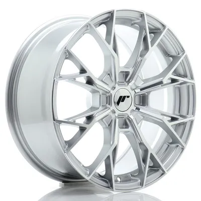 Jr wheels jr49 17x8 et20-40 4h blank silver machined face