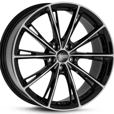 Felgi ADVANTI RACING predator 5x114.3 8x19 et45 black polished