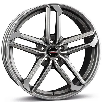 Felgi BORBET atx 5x112 8.5x19 et25 graphite polished matt