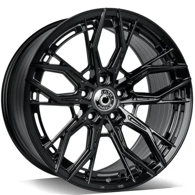 Felgi wrath wf-15 5x120 9.5x19 et38 black glossy