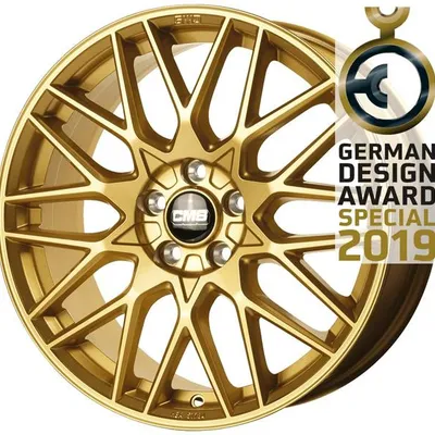 Felgi CMS c25 5x112 7.5x18 et25 gold gloss