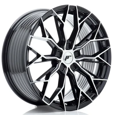 Jr wheels jr49 19x8,5 et20-45 5h blank gloss black machined face
