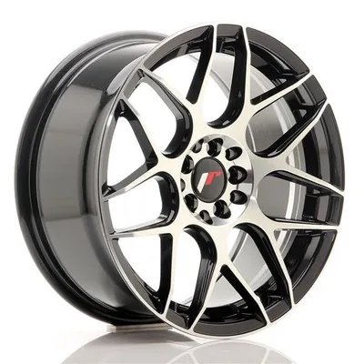 Felgi JAPAN RACING jr18 17x8 et35 5x100/114 glossblkmach