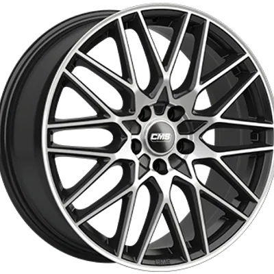 Felgi CMS c25 4x108 7x17 et38 black polished