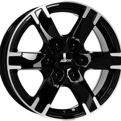 Felgi ALUTEC titan 6x139.7 7.5x17 et38 gloss black polished