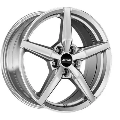 Felgi RONAL r69 5x112 7.5x17 et30 platinum silver